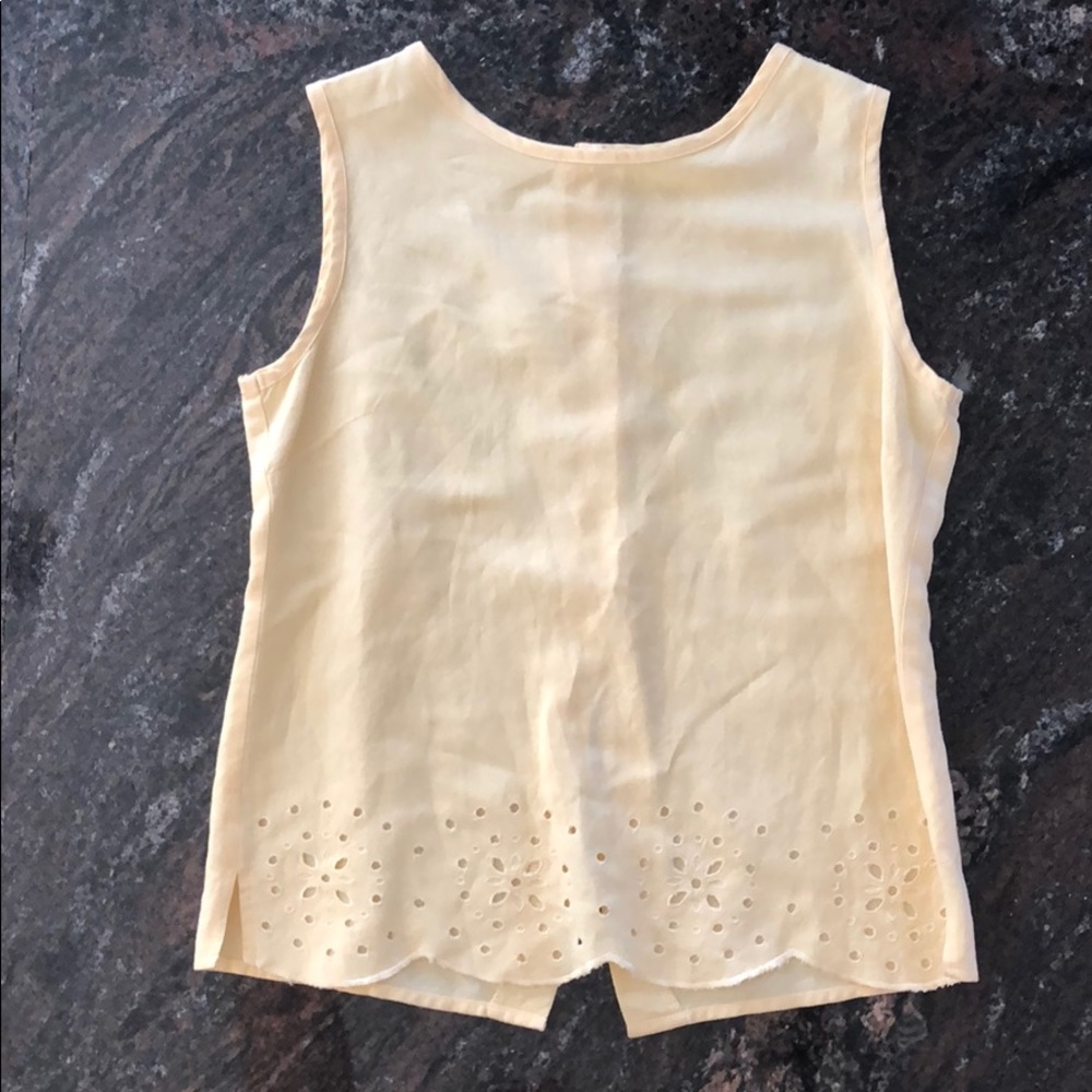 vintage sleeveless top